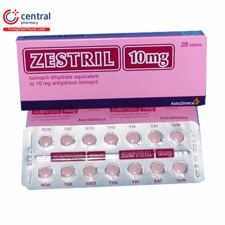 Zestril 10 mg, Tabletten
