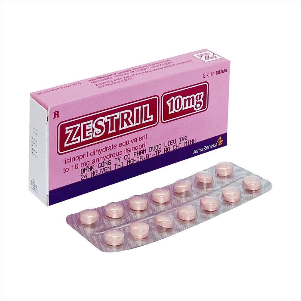 Zestril 10 mg, Tabletten