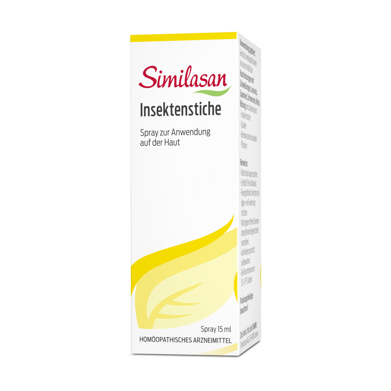 Similasan Insektenstiche, Spray zur Anwendung auf der Haut