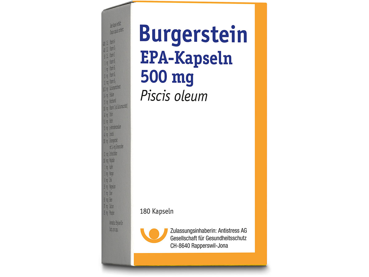 Burgerstein EPA-Kapseln 500mg, Kapseln