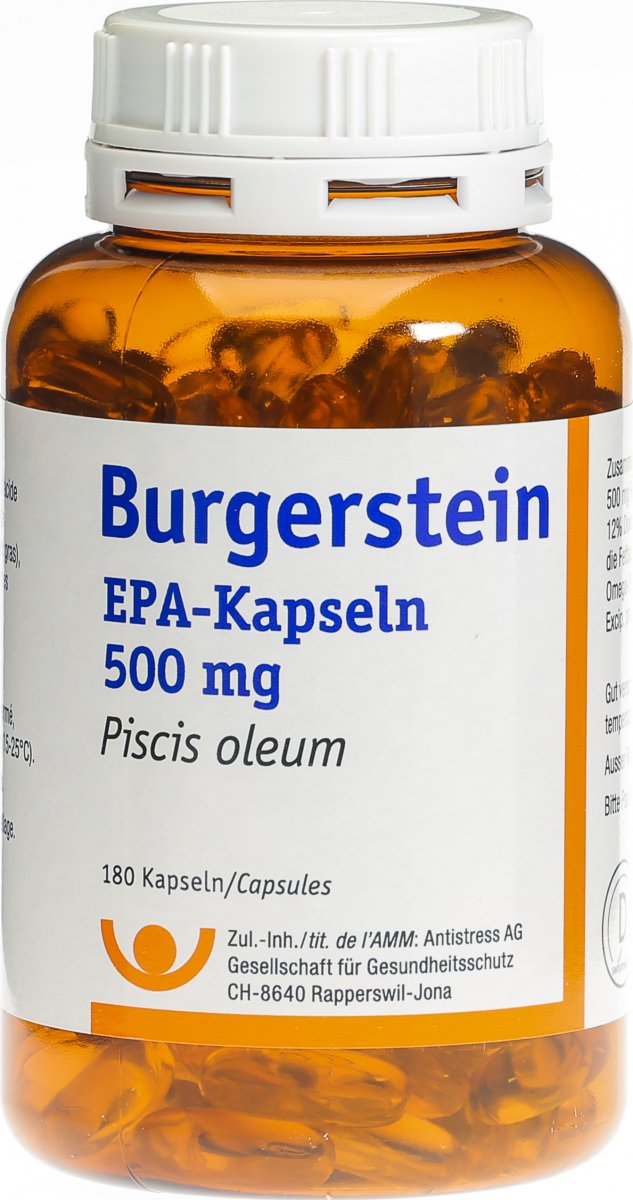 Burgerstein EPA-Kapseln 500mg, Kapseln