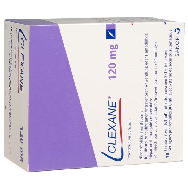 Clexane 120 mg/0.8 ml, solution injectable