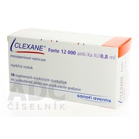 Clexane 120 mg/0.8 ml, solution injectable