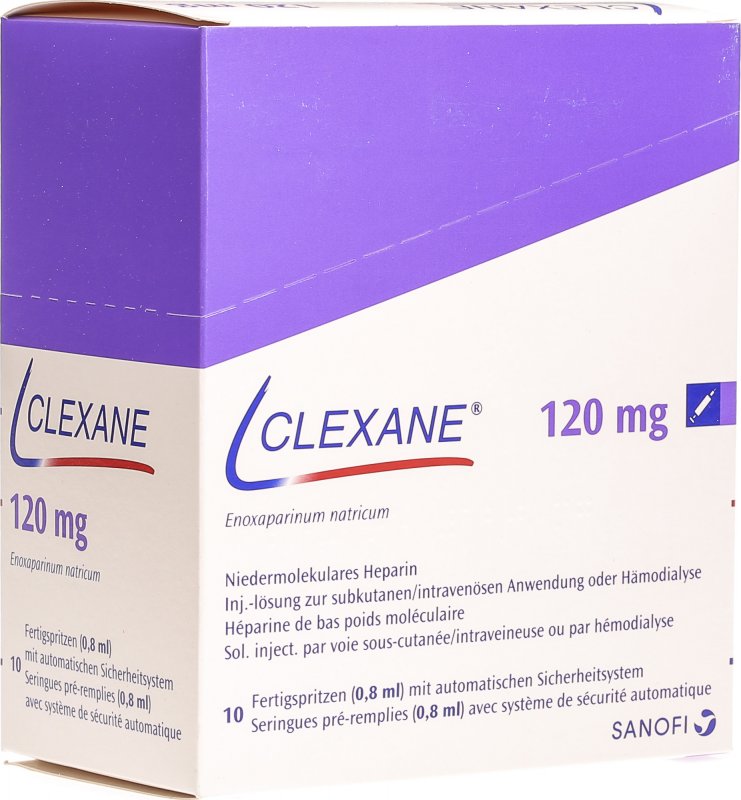 Clexane 120 mg/0.8 ml, solution injectable