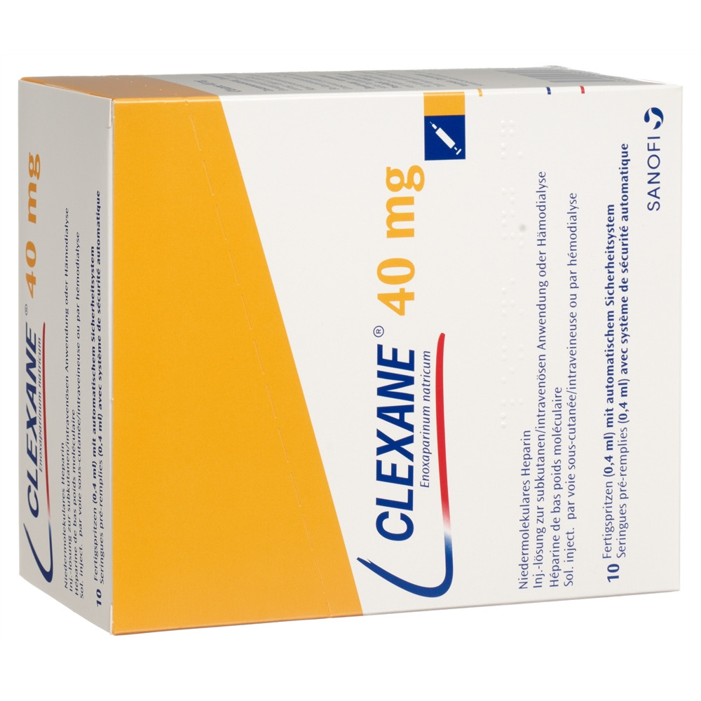 Clexane 40 mg/0.4 ml, solution injectable