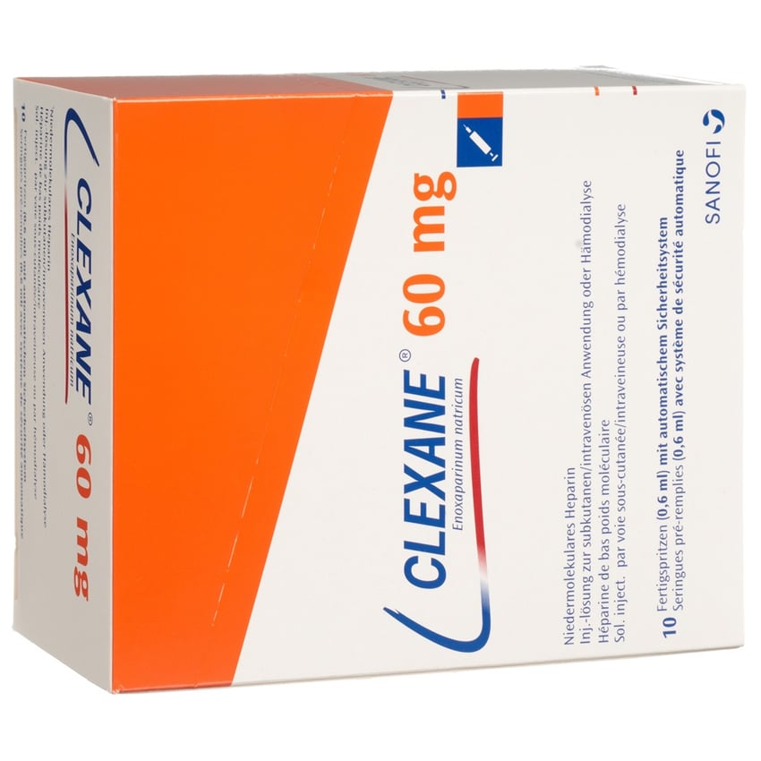 Clexane 60 mg/0.6 ml, solution injectable