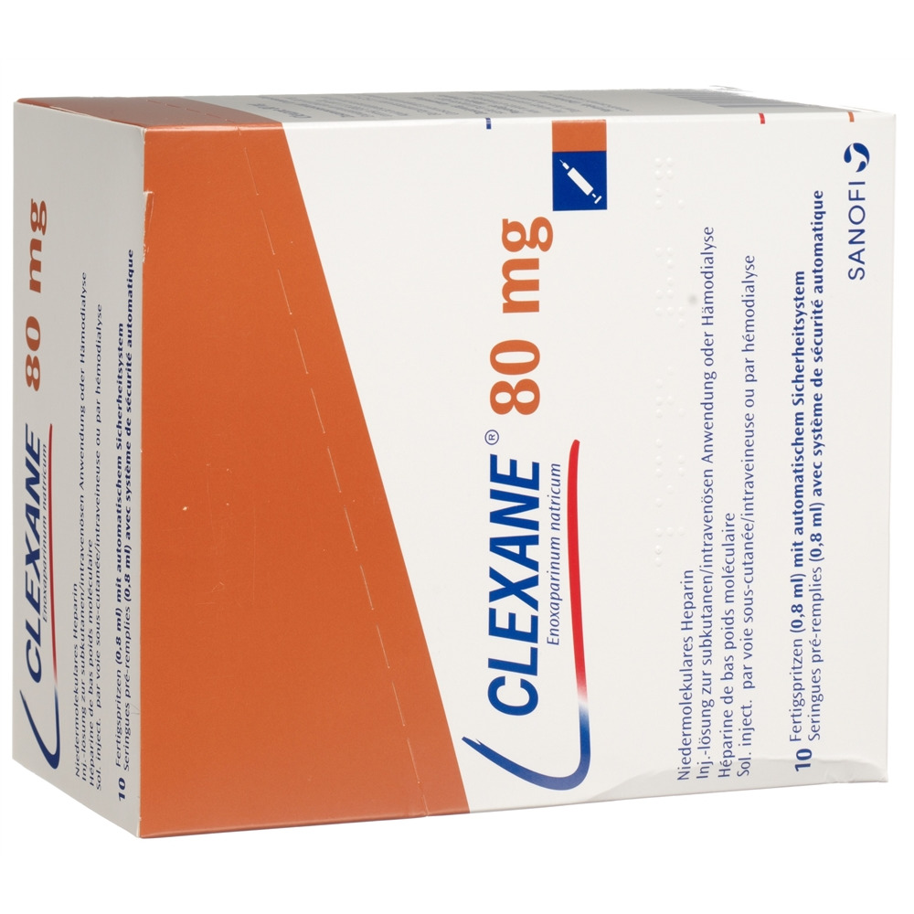 Clexane 80 mg/0.8 ml, solution injectable