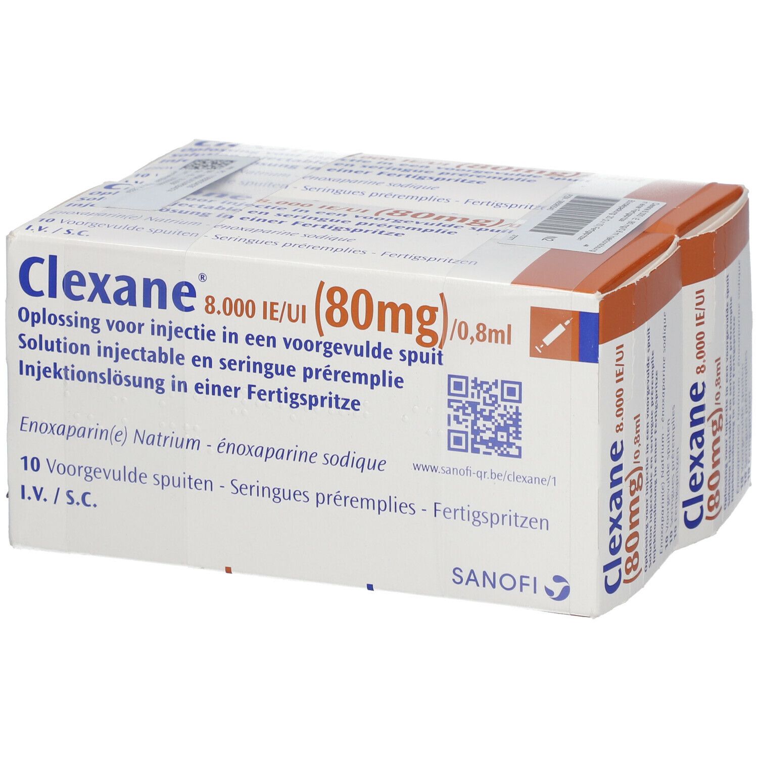 Clexane 80 mg/0.8 ml, solution injectable