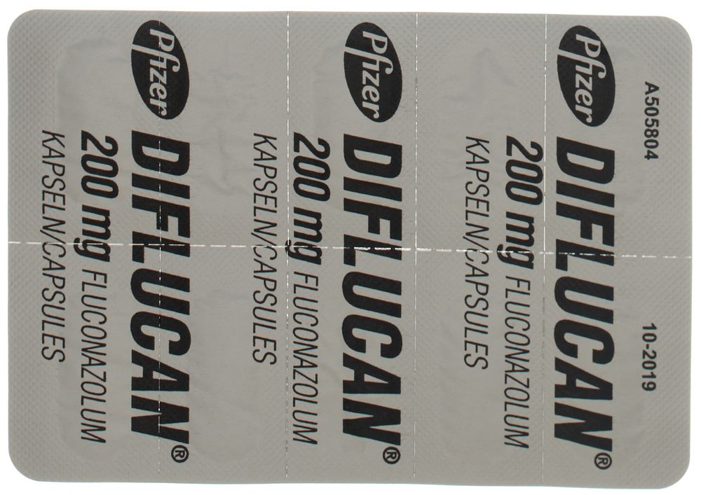 DIFLUCAN caps 200 mg 2 pce