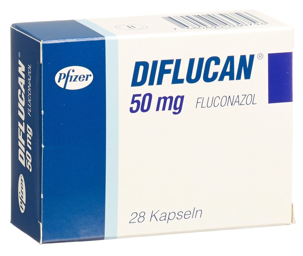 DIFLUCAN caps 50 mg 28 pce