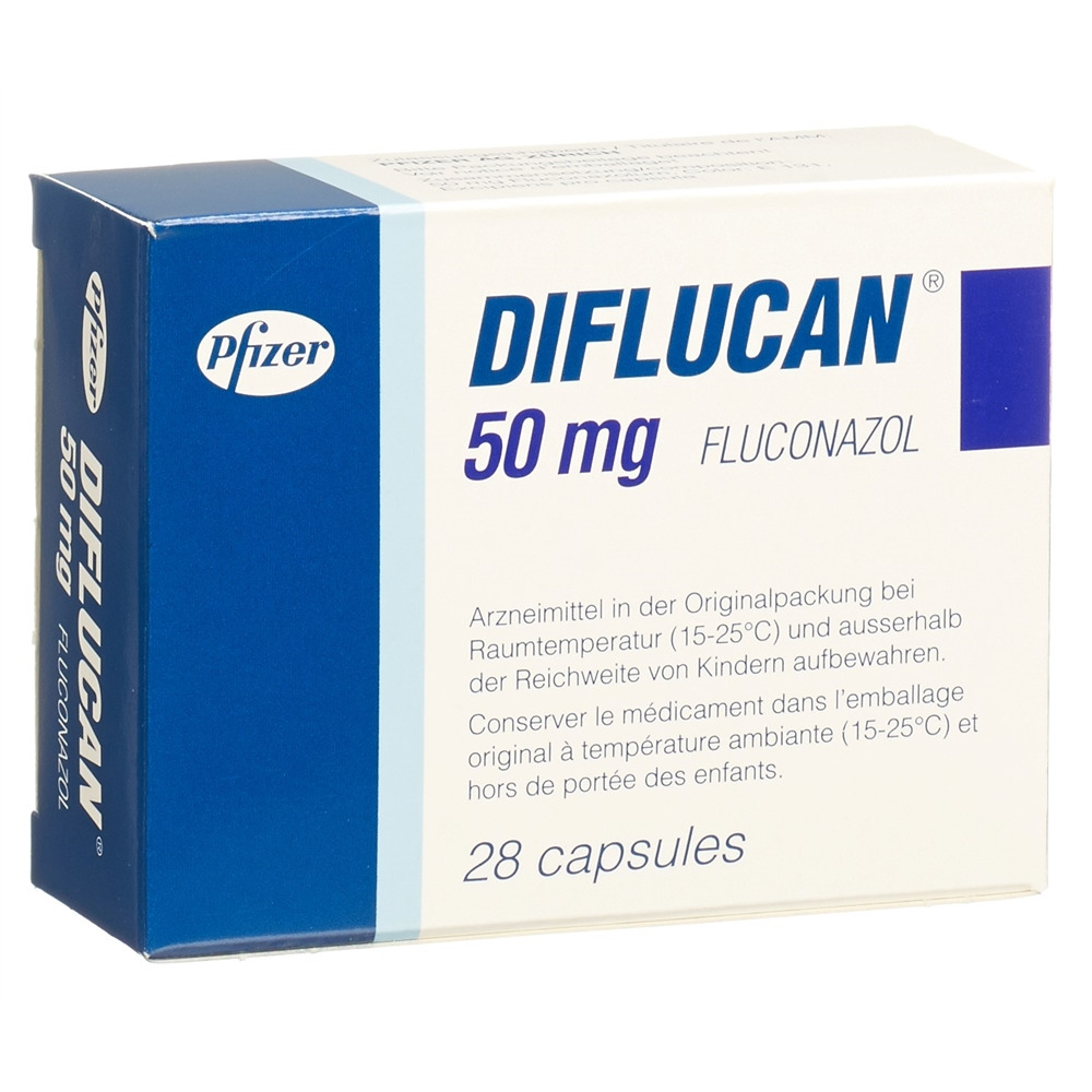 DIFLUCAN caps 50 mg 28 pce