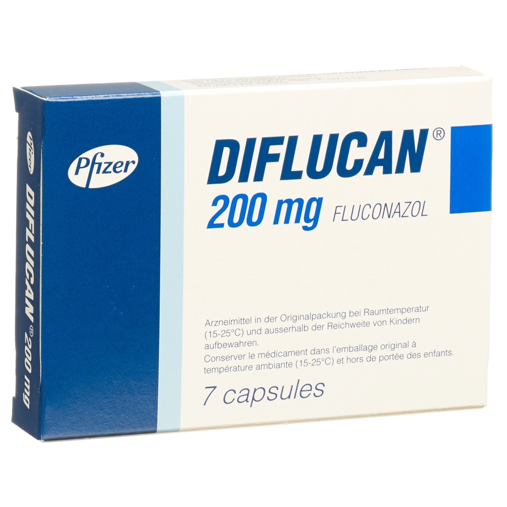 DIFLUCAN caps 200 mg 7 pce