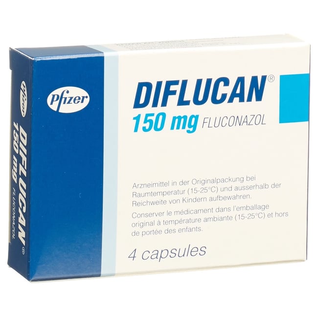 DIFLUCAN caps 150 mg 4 pce