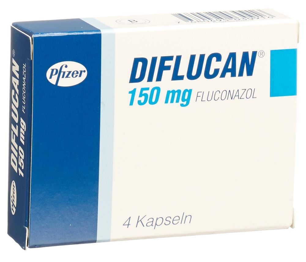 DIFLUCAN caps 150 mg 4 pce