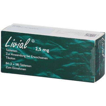LIVIAL cpr 2.5 mg 3 x 28 pce