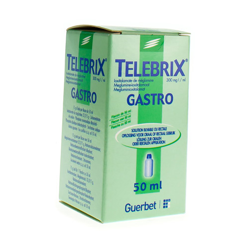 Telebrix Gastro, Lösung zum Einnehmen/Rektallösung