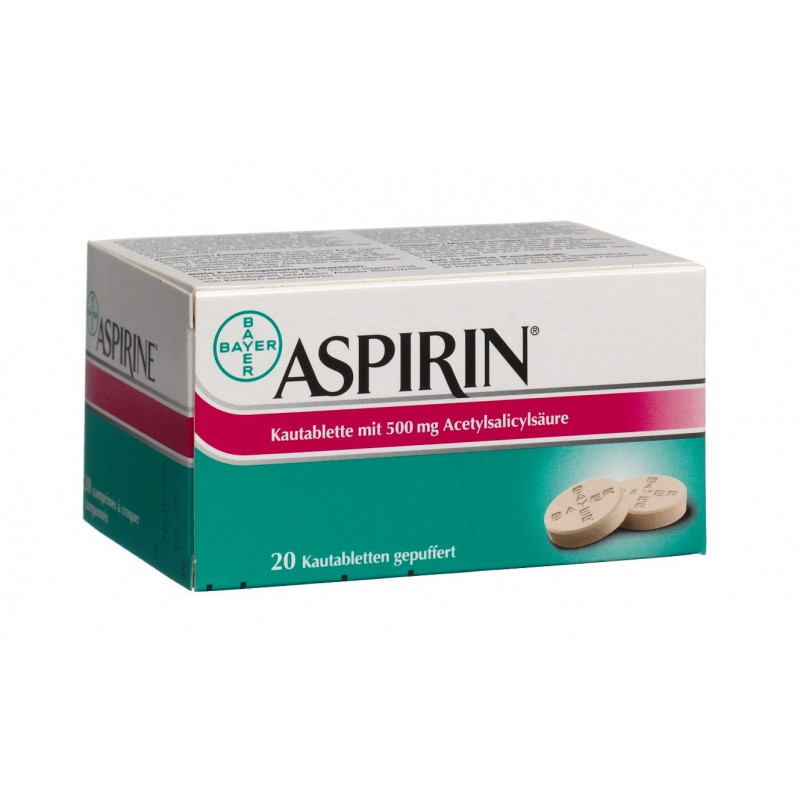 Aspirin, Kautabletten