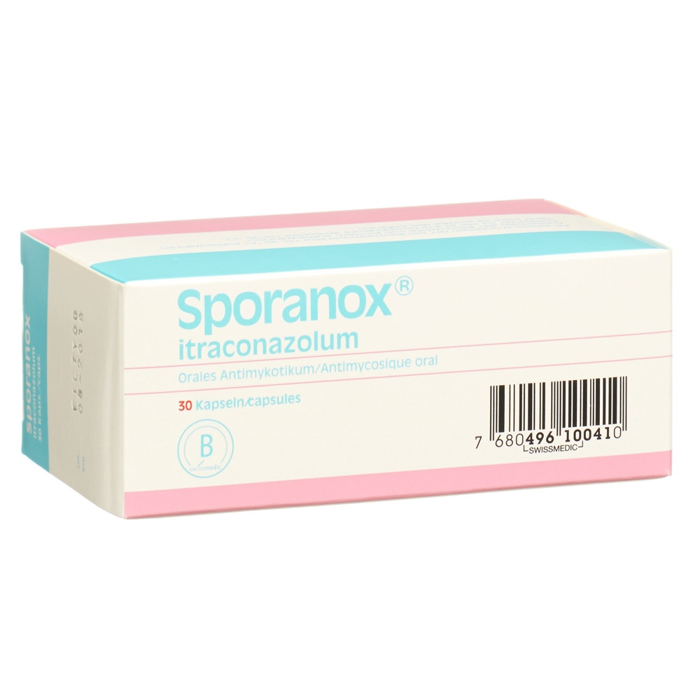 SPORANOX caps 100 mg 30 pce