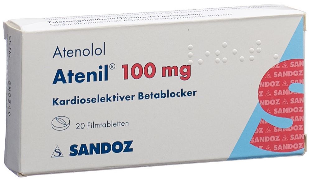 ATENIL cpr pell 100 mg 20 pce