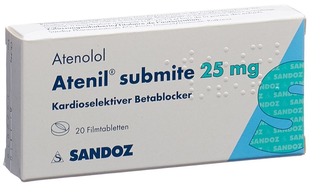 ATENIL submite cpr pell 25 mg 20 pce