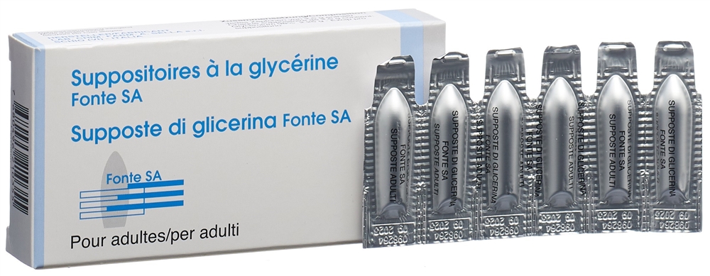 SUPP GLYCERINE Fonte adult 18 pce
