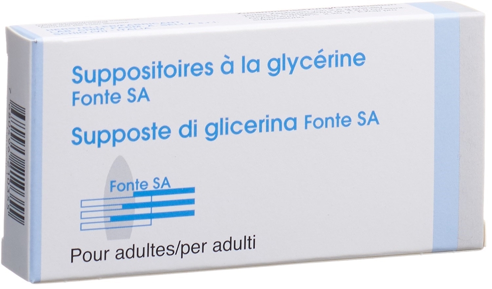 SUPP GLYCERINE Fonte adult 18 pce