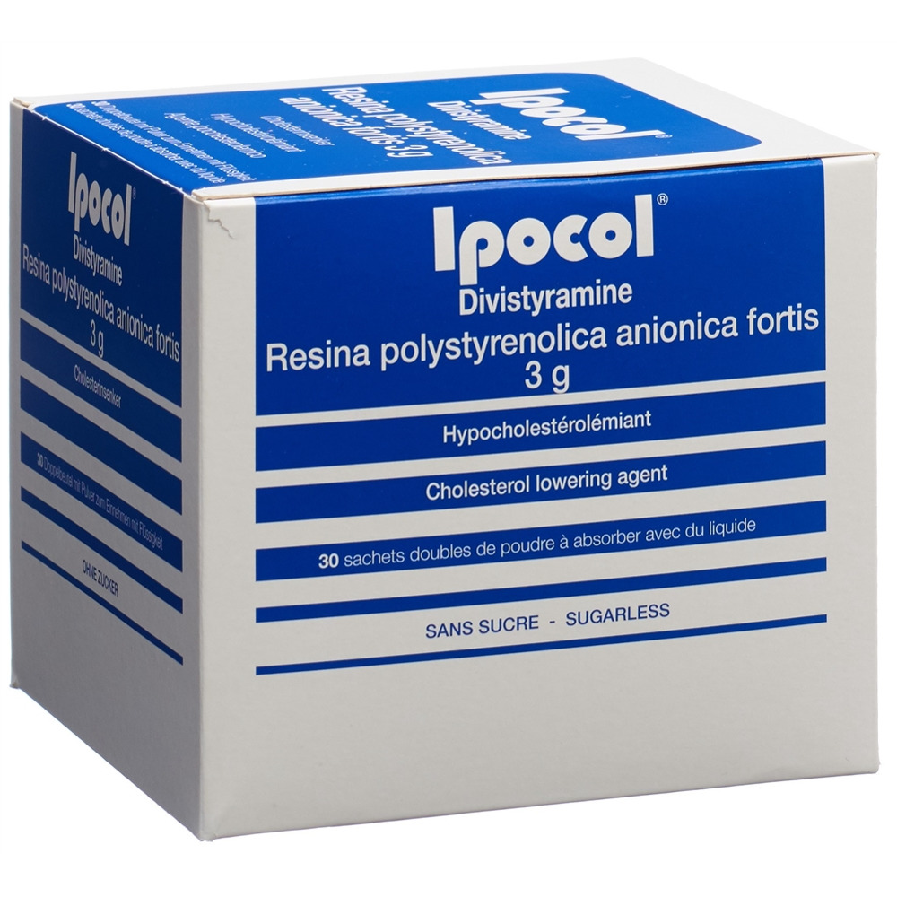 IPOCOL Divistyramine susp 3 g 2x3 g