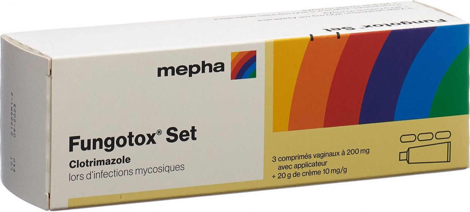 Fungotox Set, Creme + Vaginaltabletten