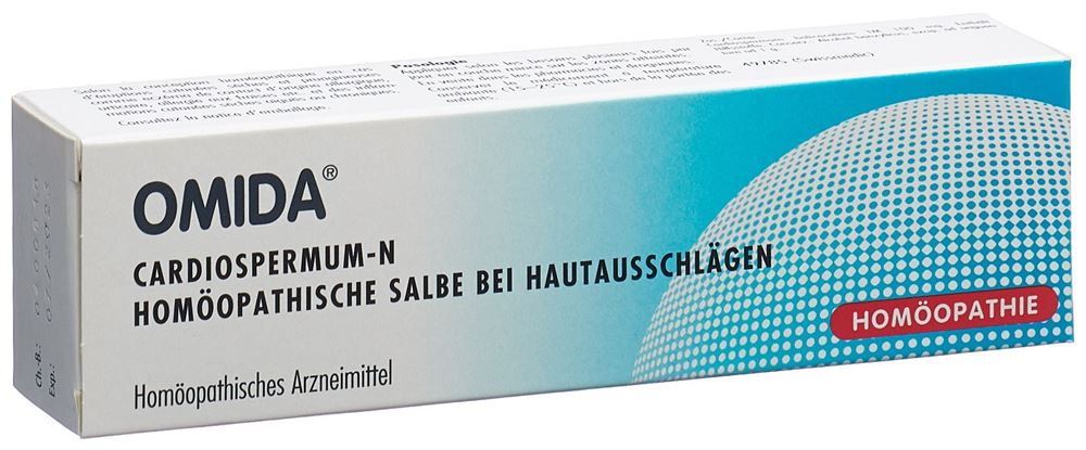 Omida Cardiospermum-N bei Hautausschlägen, Creme