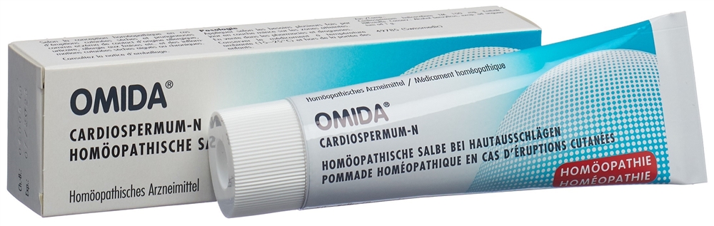 Omida Cardiospermum-N bei Hautausschlägen, Creme