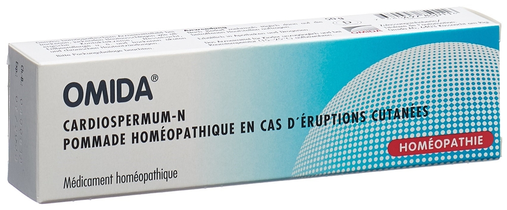 Omida Cardiospermum-N bei Hautausschlägen, Creme