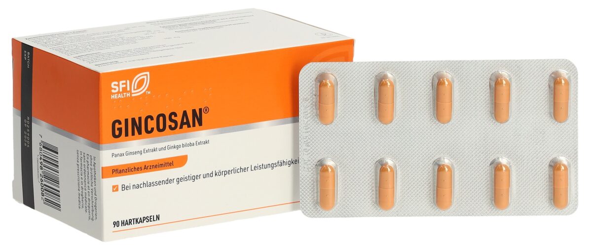 Gincosan, capsula rigida