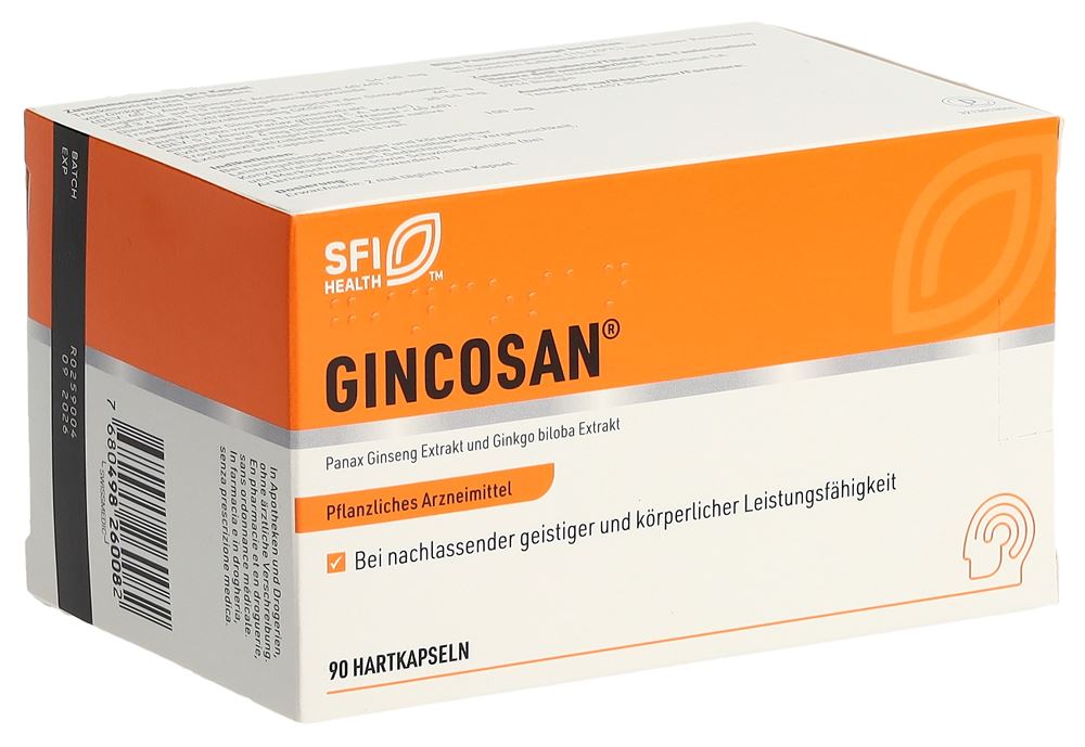 GINCOSAN caps 90 pce