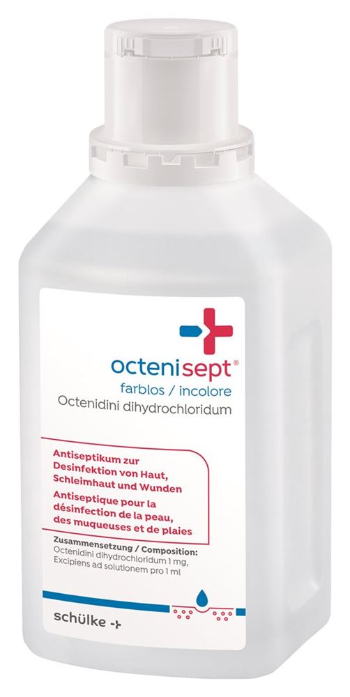 OCTENISEPT INCOLORE solution bouteille 500 ml