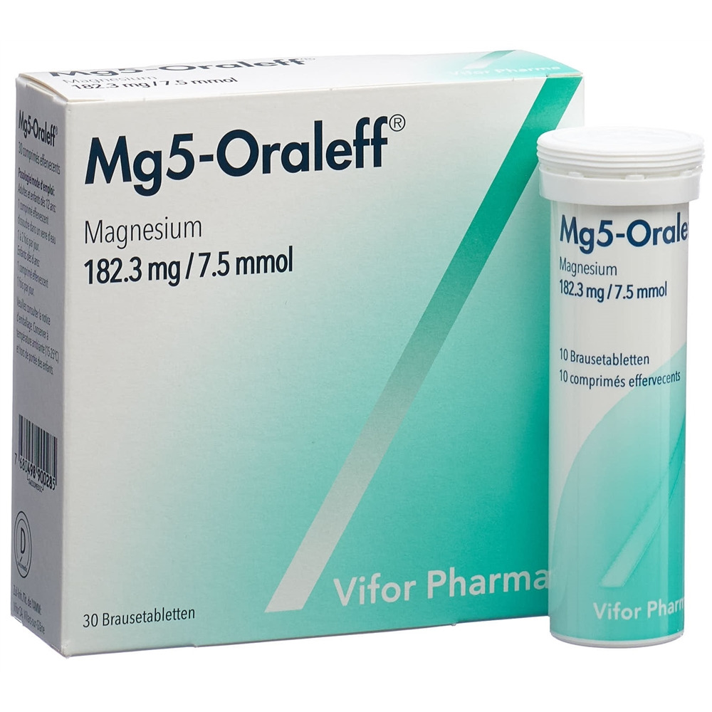 Mg 5-Oraleff, comprimés effervescents