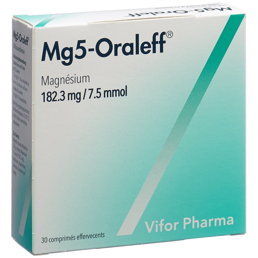 Mg 5-Oraleff, comprimés effervescents