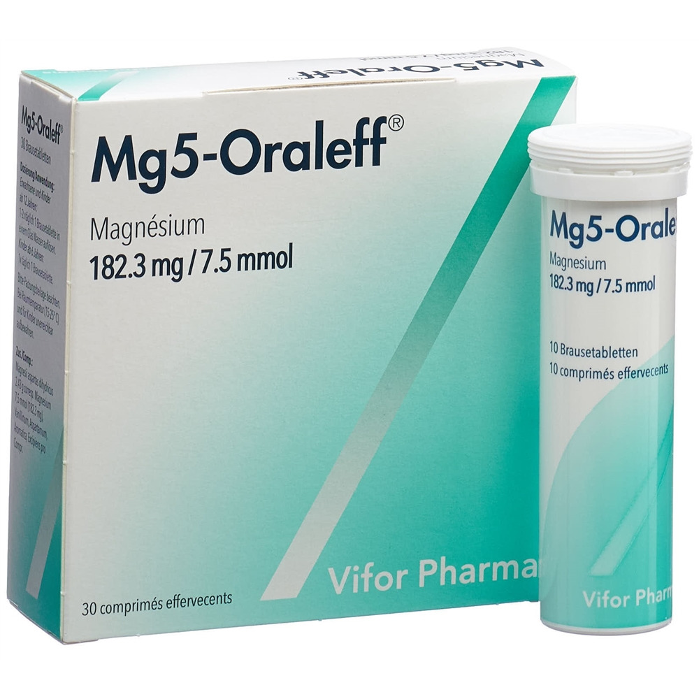 Mg 5-Oraleff, comprimés effervescents