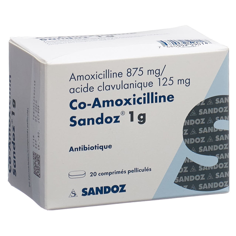 Amoxicillin Sandoz 500, Filmtabletten