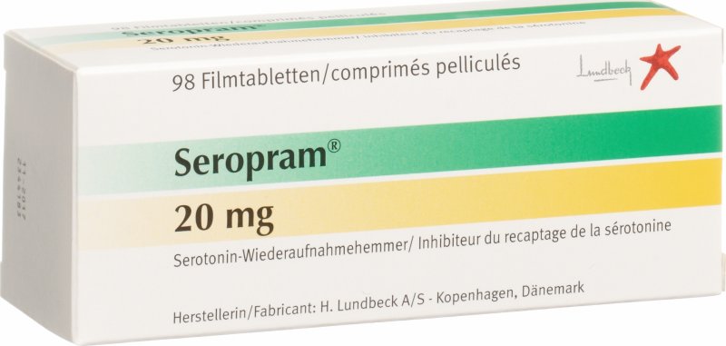Seropram 20 mg, Filmtabletten