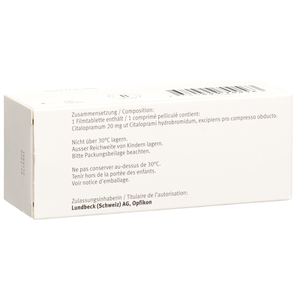 SEROPRAM cpr pellic 20 mg 98 pce