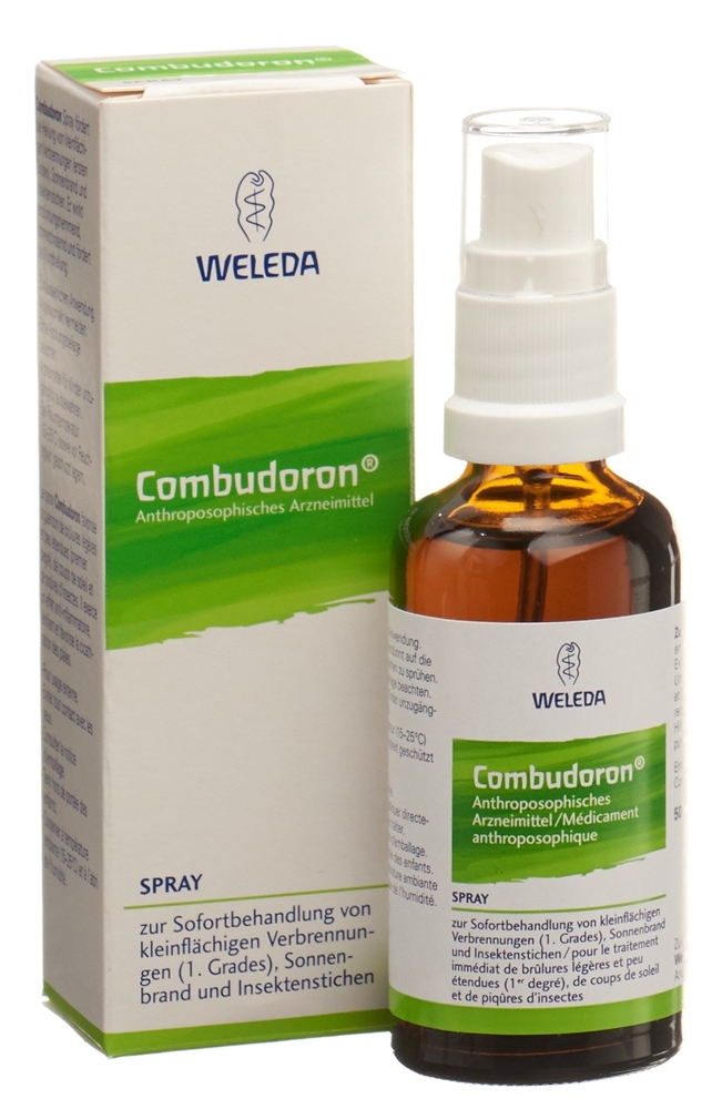 Combudoron, Spray zur Anwendung auf der Haut