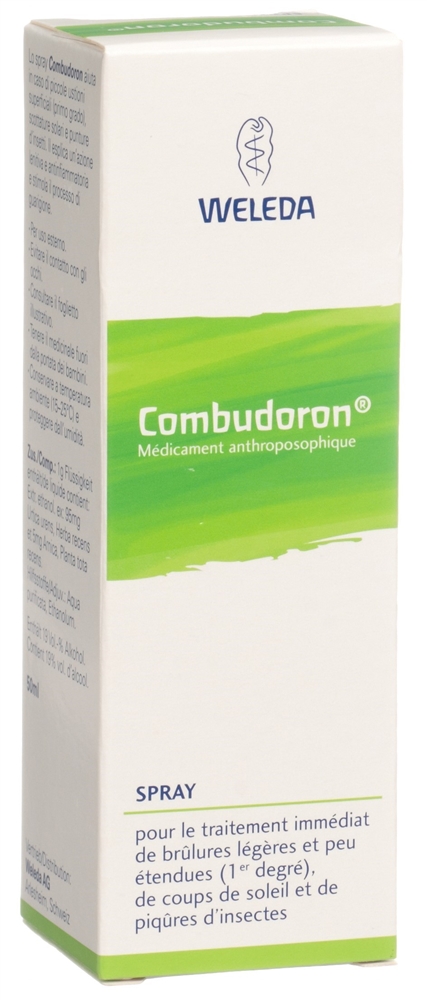 Combudoron, Spray zur Anwendung auf der Haut