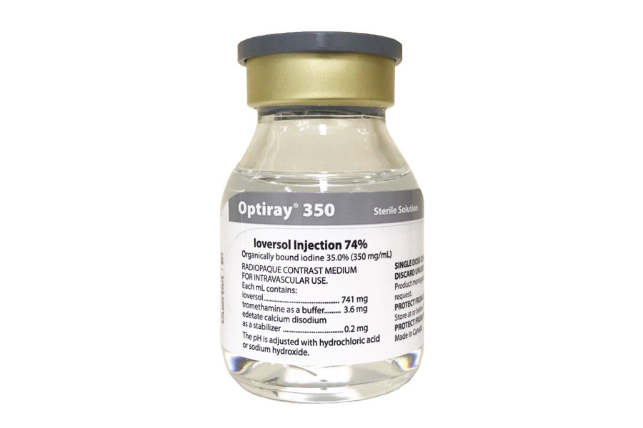 Optiray 350, Injektionslösung