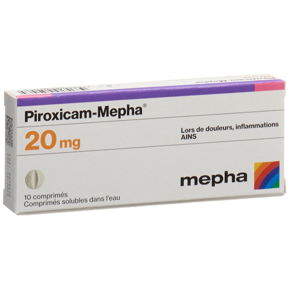 PIROXICAM Mepha cpr 20 mg 100 pce