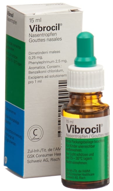 Vibrocil, Nasentropfen, Lösung