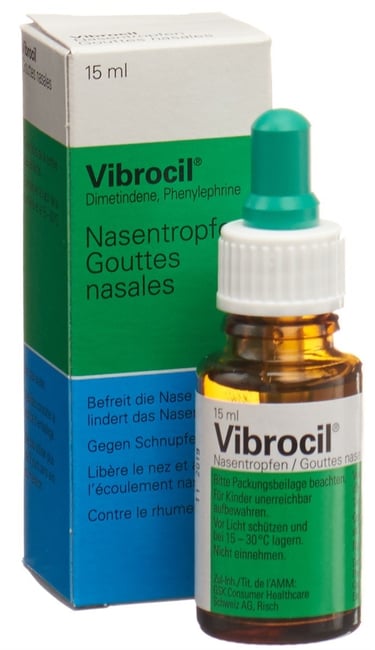 Vibrocil, Nasentropfen, Lösung