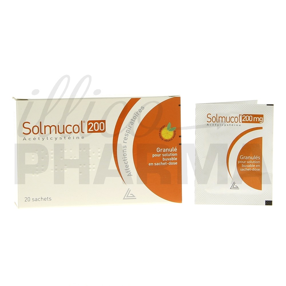 Solmucol, tosse grassa, 200 mg, pastiglie