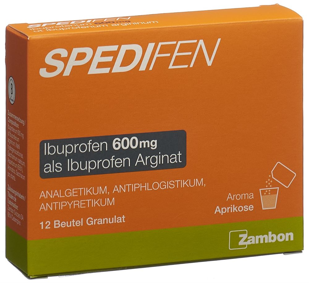 SPEDIFEN gran 600 mg sach 12 pce
