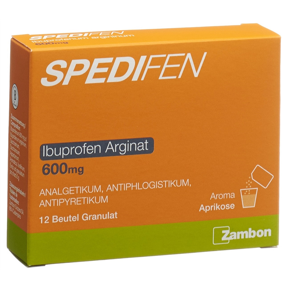 SPEDIFEN gran 600 mg sach 12 pce