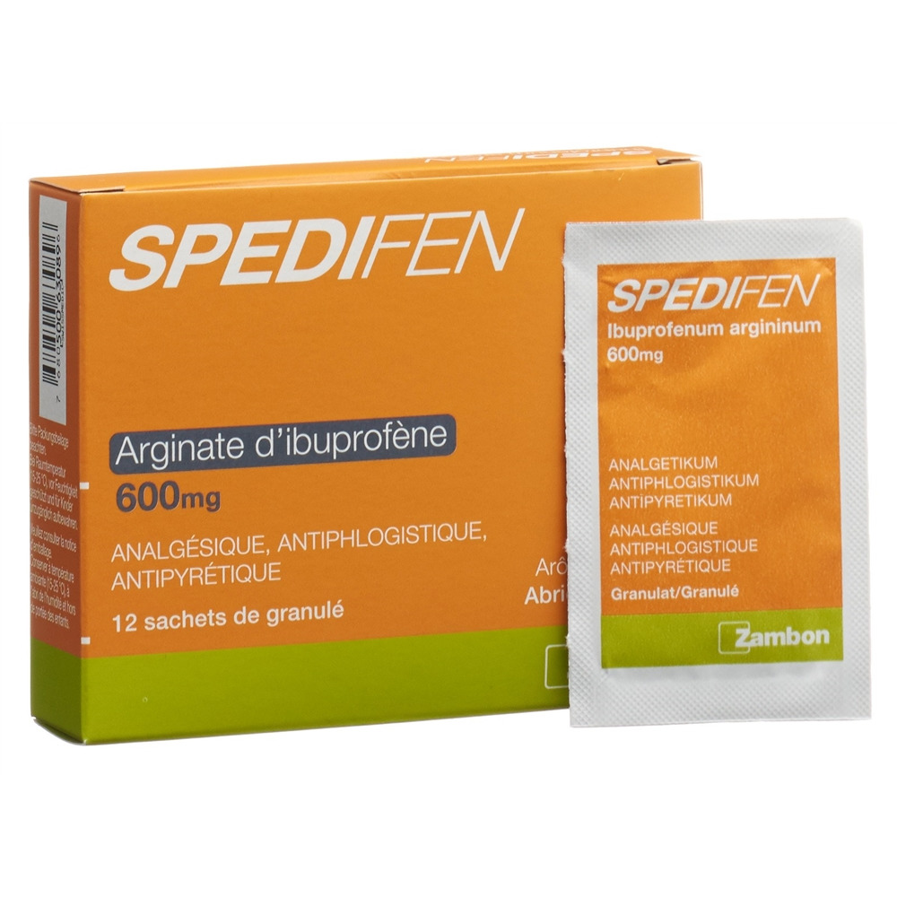 SPEDIFEN gran 600 mg sach 12 pce